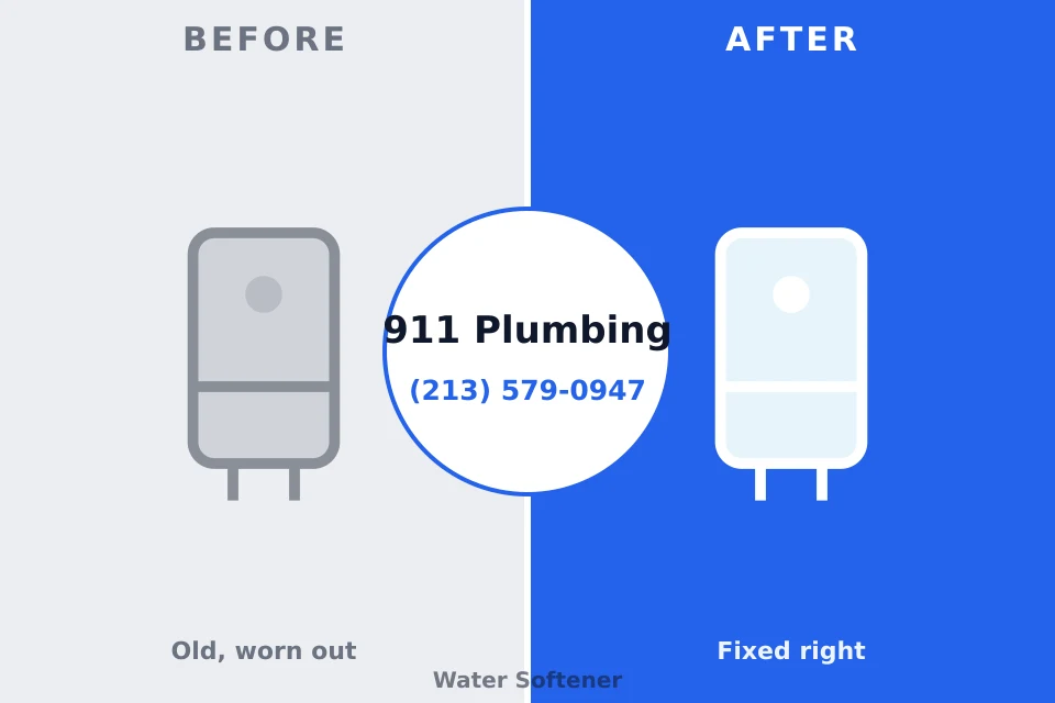 Before and after: plumbing repair McConnellstown, PA